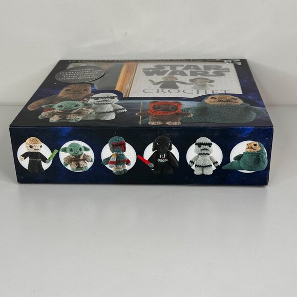Star Wars Crochet Kit With 12 Step-By-Step Patterns Yoda and Stormtrooper - Picture 4 of 11